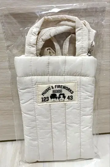 King & Prince 불꽃놀이 굿즈 퀼팅 숄더백