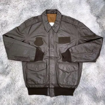 AVIREX USA제 A-2 가죽 플라이트 자켓 실물 사양