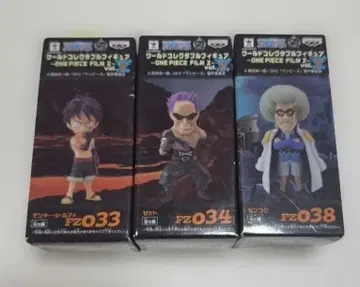 원피스 월드 컬렉터블 피규어 FILM Z 3종 세트