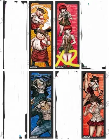 단간론파 2 포스포스 컬렉션 포스터 4종 총 5점