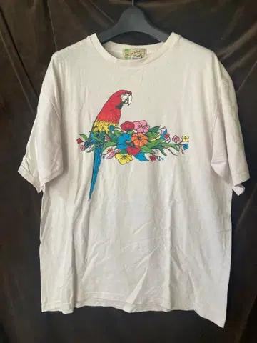 Journal Standard 컬러풀 앵무새 T셔츠 US 바디