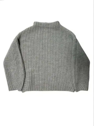 todayful 투데이풀 니트 스웨터 모크넥 베이지