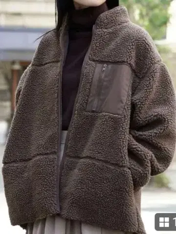 이자카야 매니아 스토어 zootie 보아 자켓 브라운