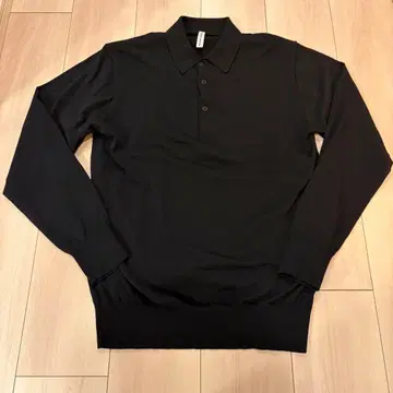 브리핑 WASHABLE LS S KNIT POLO