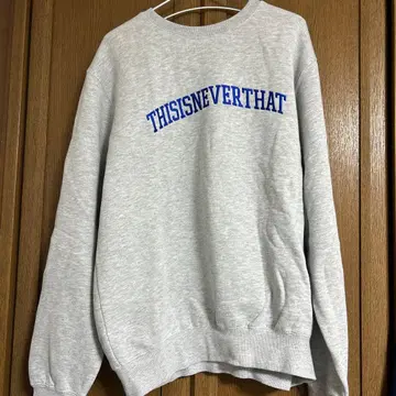 thisisneverthat 트레이닝복 arch logo crewneck