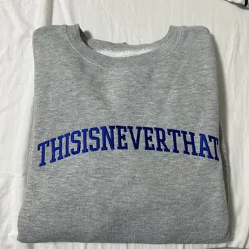 thisisneverthat 트레이닝복 arch logo crewneck