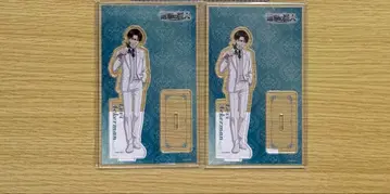 진격의 거인 리바이 가라오케의 철인 콜라보 아크릴 스탠드 2개 세트