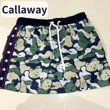 CALLAWAY 카모 패턴 스커트