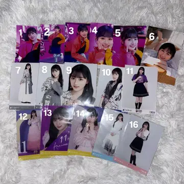 노기자카46 카와사키 벚꽃 브로마이드 묶음 판매