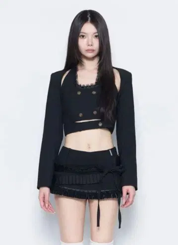 theredthread S 레이스 트리밍 수트 앙상블