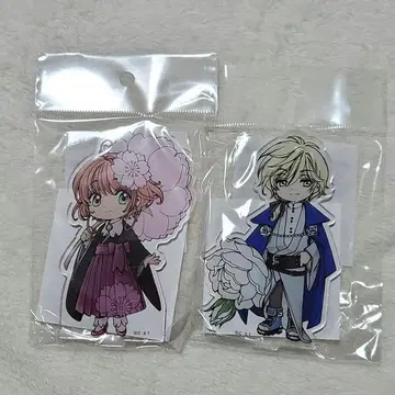 CLAMP 30주년 아크릴 스탠드 파이 사쿠라 츠바사 크로니클 세트