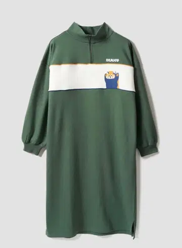 그라니프 이카쿠 하프 지퍼 맨투맨 원피스