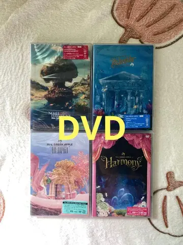 Mrs. GREEN APPLE / 일반ver DVD 4작품