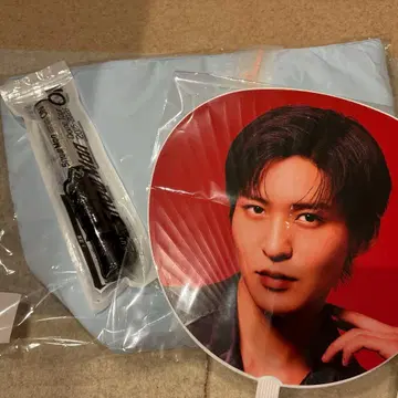 SnowMan ON 쇼핑백 응원봉 메구로 렌 부채