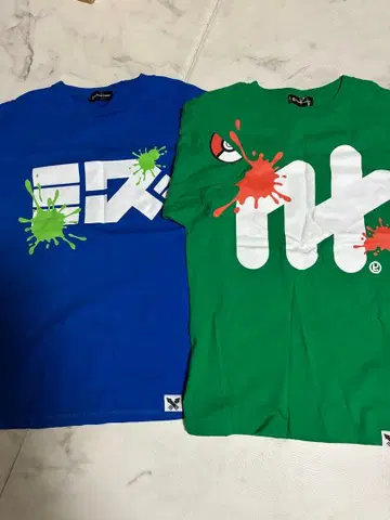 포켓몬 스프라툰 콜라보 T셔츠 세트