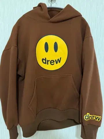drew house 스마일리 페이스 후드티 S