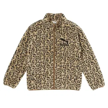 PUMA 레오파드 무늬 보아 플리스 자켓 XL