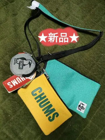 CHUMS 참스 3P 숄더 파우치 맨투맨 나일론