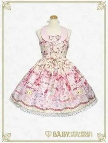 BABY 나카요시 쿠마짱의 BABYAnniversary 패턴 주디 JSK