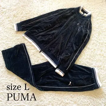 푸마 벨로아 셋업 저지 블랙 푸마 L