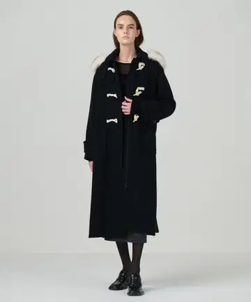 GRACE CONTINENTAL 울 카르제 더플 코트