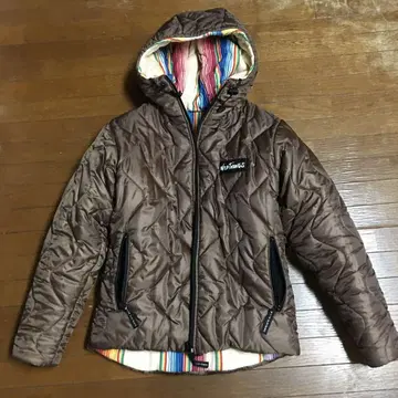 와일드 사싱스 다운 자켓 M 사이즈 브라운