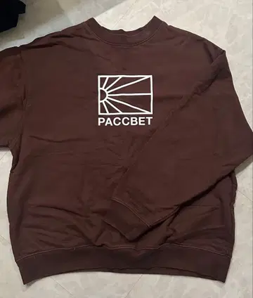 [레어] PACCBET 브라운 트레이닝복