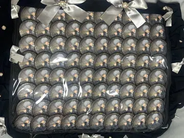 니오 마사하루 대표 수트 캔뱃지 A3 이타백