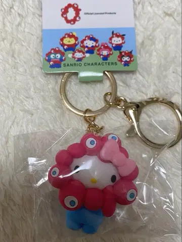 산리오 미야쿠미야쿠 파스텔 컬러 키링 EXPO2025 헬로키티