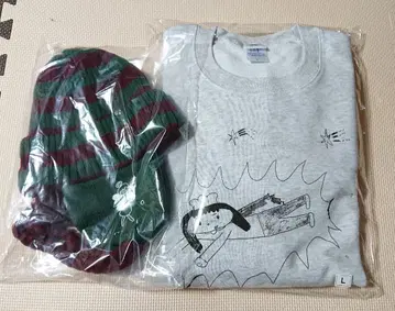 아이묭 헤븐즈 베이커리 오스케 맨투맨 아쉬 니트 모자 세트