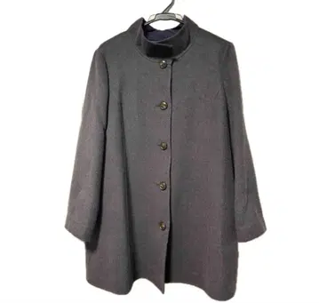 레리안 스탠드 카라 코트