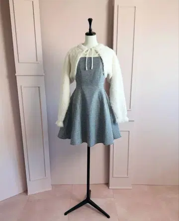 AnMILLE 모코 볼레로 세트 미니 원피스