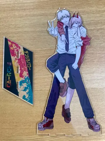 체인소 맨 아크릴 MEGA 피규어 덴지 파워 아크릴 스탠드