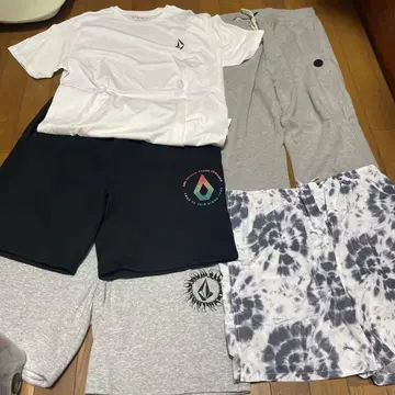 볼컴 하프 팬츠 T셔츠 ocean pacific 맨투맨