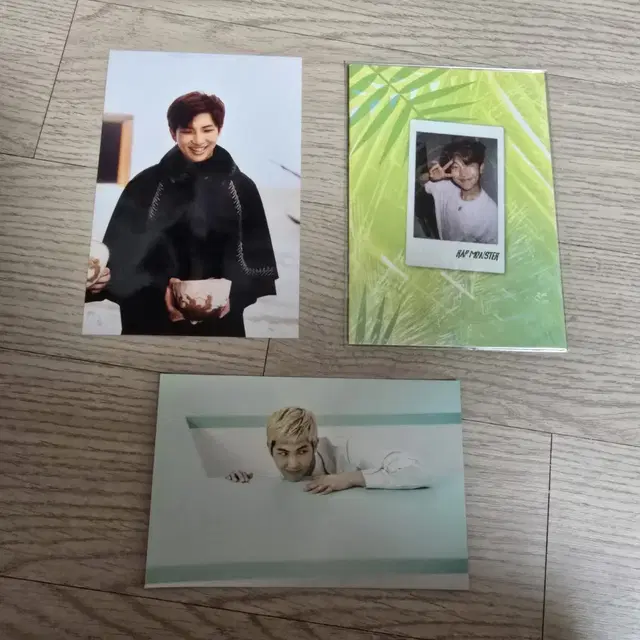 방탄소년단 RM 포토카드 3종 세트 일괄양도. bts