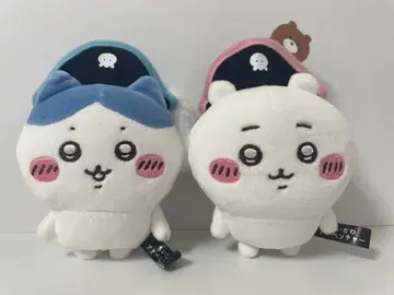 치이카와 (먼작귀) 하치와레 오다이바 대모험왕 마스코트 2개 세트