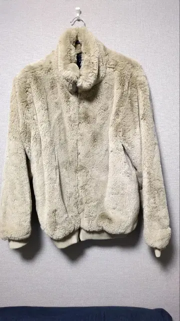 ZARA 남성용 인조 모피 자켓 XL 사이즈