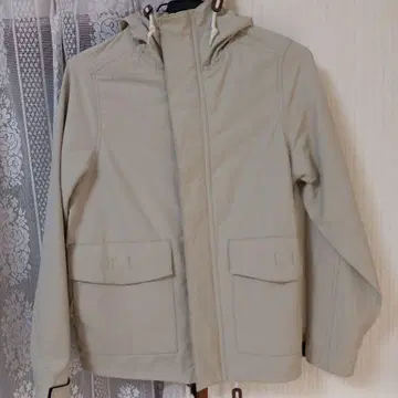 WORKMAN 베이지 마운틴 후드티 S 사이즈