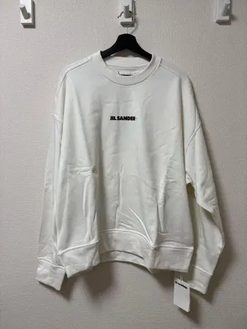 질 샌더 화이트 맨투맨