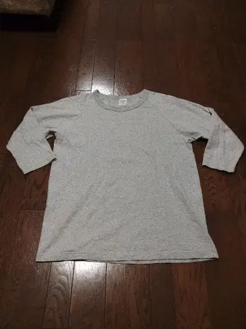 Champion T1011 7부 소매 L 그레이 MADE IN USA