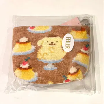 [ 미사용 새상품 ] 폼폼푸딩 x 러브리 바이 페이러 보트형 파우치