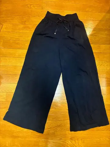 SNIDEL 네이비 와이드 팬츠 사이즈 1