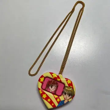 하트형 펜던트 헤이세이 레트로