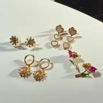 kate spade 귀걸이 4개 세트