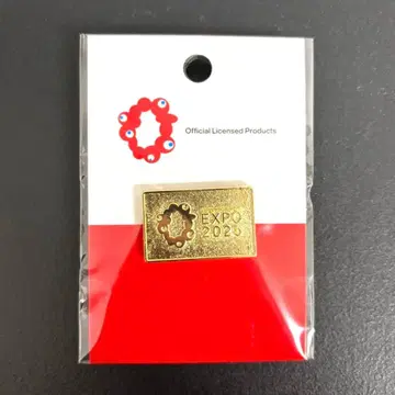 만박 미야쿠미야쿠 핀 배지 EXPO 2025 핀 배지 골드 금 로고