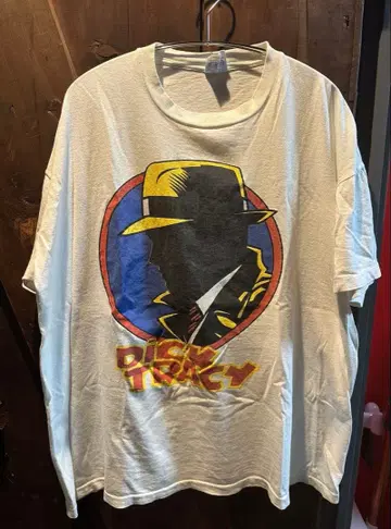 빈티지 Disney 딕 트레이시 티셔츠