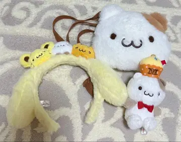 머핀 머리띠, 미니백, 마스코트 세트 퓨로랜드 폼폼