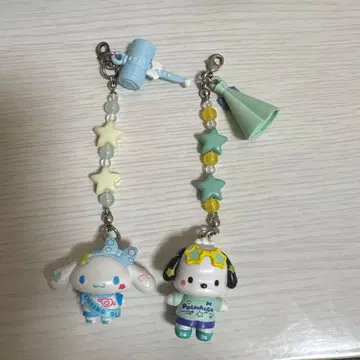 산리오학원 반짝임제 시크릿 스트랩 시나몬 포차코