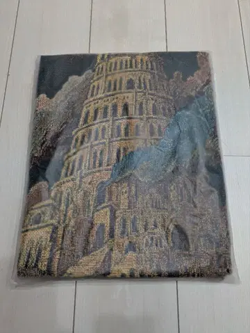 새상품 미사용 미세스 그린애플 고블랑 직조 멀티 크로스 구김