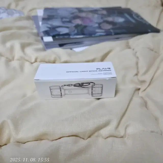 플레이브 응원봉 키링